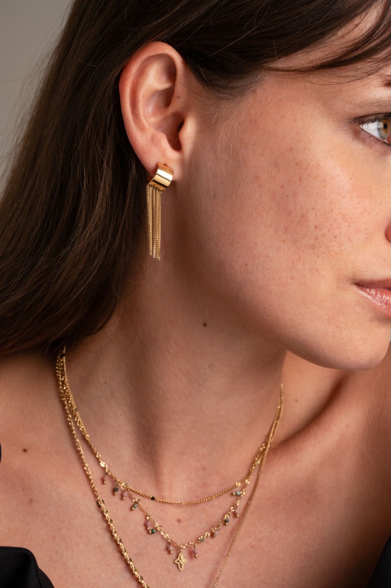Boucles pendantes Aviva